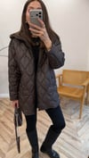 KOYU KAHVE 5424 ŞİŞME MONT