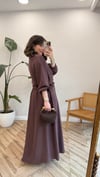 KOYU KAHVE 5990 KISA CEKETLİ ELBİSE TAKIM