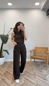 KOYU KAHVE 6301 PANTOLON