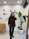 KOYU KAHVE 9252 BALIK SIRTI KABAN 