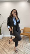 KOYU KAHVE 9597 CEKET PANTOLON TAKIM