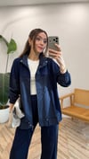 KOYU LACİVERT 3287 BAĞCIKLI TAKIM 