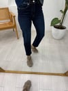 KOYU MAVİ 0015 MOM LİKRALI JEAN 
