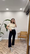 KOYU MAVİ 006 COS FLARE JEAN 