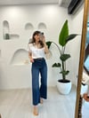KOYU MAVİ 0105 FLARE JEAN