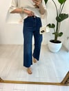 KOYU MAVİ 0105 FLARE JEAN