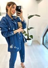 KOYU MAVİ 6932 KOT TAKIM 