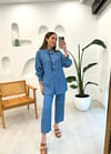 KOYU MAVİ 7133 DENİM TAKIM