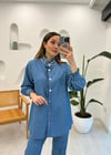 KOYU MAVİ 7133 DENİM TAKIM