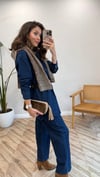 KOYU MAVİ  7402 DENİM PANTOLON TAKIM 