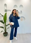 KOYU MAVİ BOOTCUT JEAN 