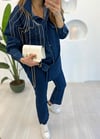KOYU MAVİ BOOTCUT JEAN 