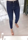 KOYU MAVİ BOYFİT PANTOLON