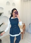 KOYU MAVİ DENİM TAKIM