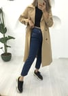 KOYU MAVİ MOM JEAN 