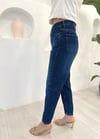 KOYU MAVİ MOM JEAN