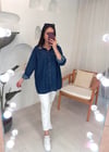 KOYU MAVİ TENCEL GÖMLEK