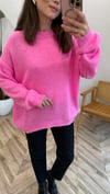 KOYU PEMBE 1068 VEREVLİ KAZAK 