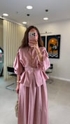 KOYU PUDRA 6551 KOL PİLE DETAY ETEK TAKIM