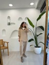 KOYU TOPRAK 33674 NERVÜR DETAY PANTOLON 