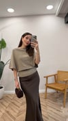 KOYU VİZON 0838 KEMERLİ KAZAK 