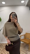 KOYU VİZON 0838 KEMERLİ KAZAK 