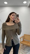 KOYU VİZON  1020 KAYIK YAKA HIRKA 