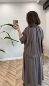KOYU VİZON 5966 KISA GÖMLEK ETEK TAKIM 