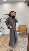 KOYU VİZON 5966 KISA GÖMLEK ETEK TAKIM 