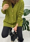 KOYU YEŞİL 50537 HIRKA 