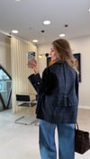 KOYU YEŞİL 5157 EKOSE CEKET 