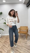 KREM 1031 KURDELE BASKILI TSHİRT