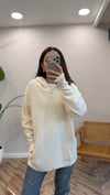 KREM 1044 KAPÜŞONLU KAZAK 