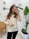 KREM 1222 SİMLİ KAZAK 