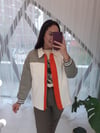 KREM 3278 GARNİLLİ CEKET 