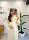 KREM 404748 TRİKO ELBİSE 