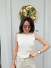 KREM 4359 SIFIR KOL TRİKO 