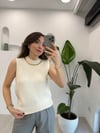 KREM 4553 YAKA ZİNCİR DETAY KAZAK 