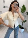 KREM 4554 KISA KOL ÇELİK HIRKA 