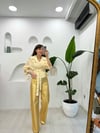 KREM 4844 TENCEL KISA TRENÇ 