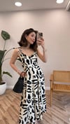 KREM 7264 ASKILI ELBİSE 