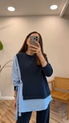 LACİ-MAVİ  2078 BAĞCIK DETAY TAKIM
