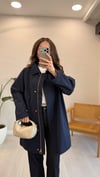 LACİVERT 0012 BARBOUR TRENÇKOT 