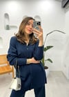 LACİVERT 0019 ÇITÇITLI TAKIM