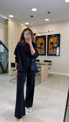 LACİVERT 0061 PARAŞÜT DETAY TAKIM 