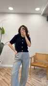 LACİVERT 0147 KISA KOL HIRKA 