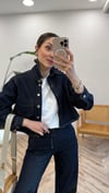 LACİVERT 0185 DENİM GÖMLEK PANTOLON TAKIM 