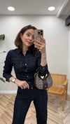 LACİVERT 0396 DENİM TAKIM 