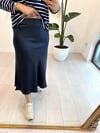 LACİVERT 0470 SATEN ETEK