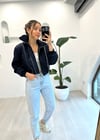 LACİVERT 0686 FERMUARLI MONT 